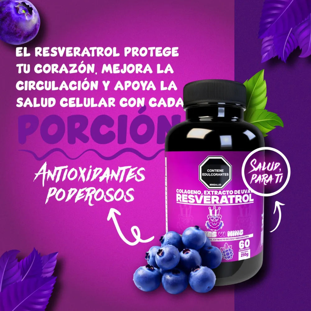 GOMAS DE RESVERATROL