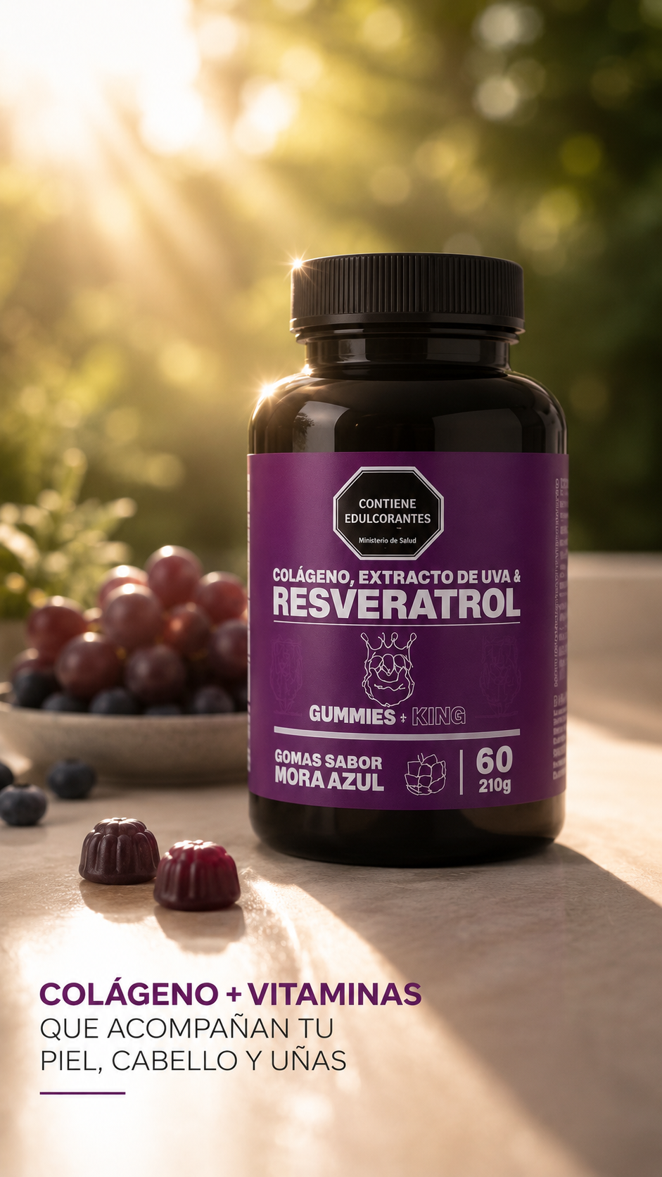 GOMAS DE RESVERATROL