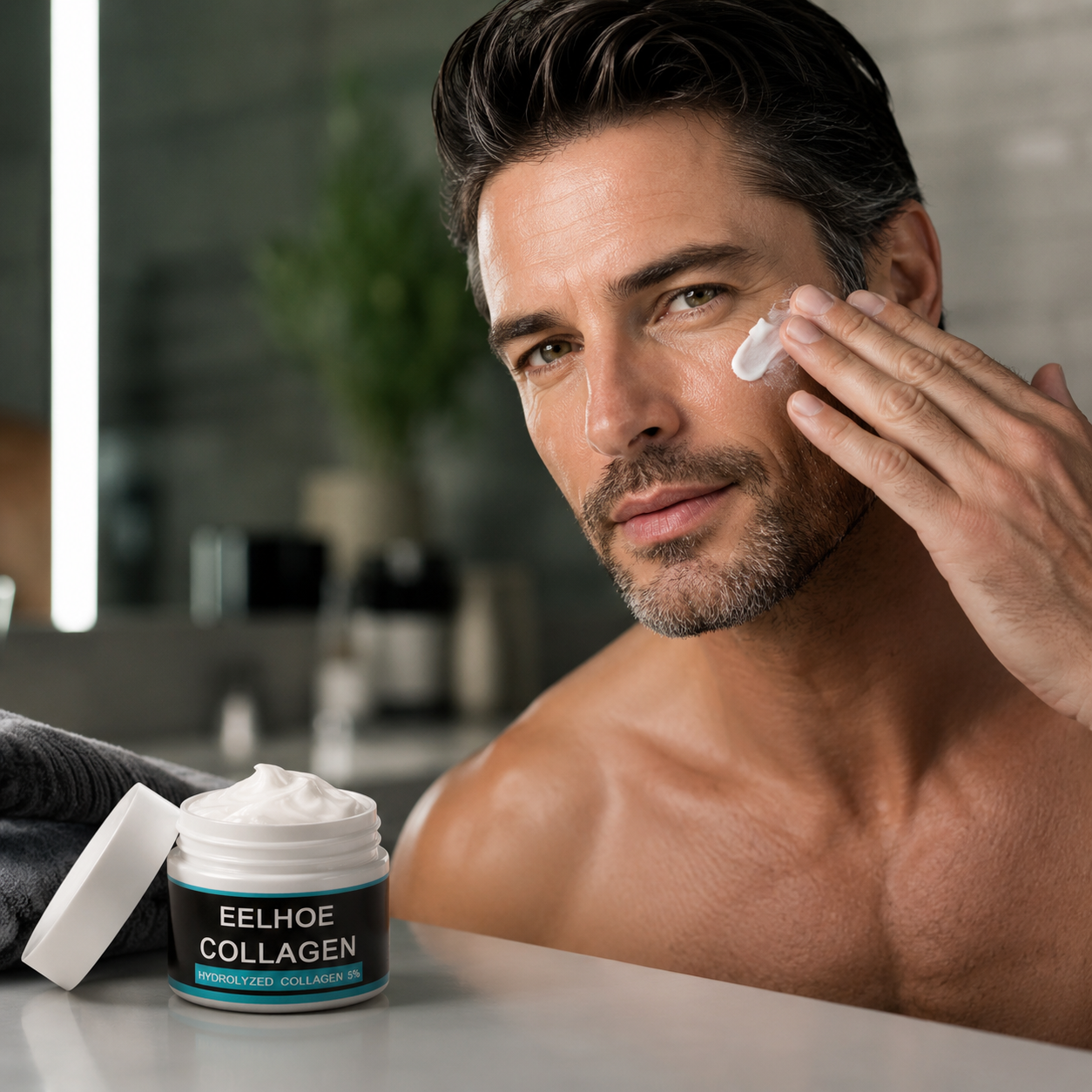 Crema Antiarrugas para Hombre EELHOE — Reductor de Arrugas y Líneas de Expresión