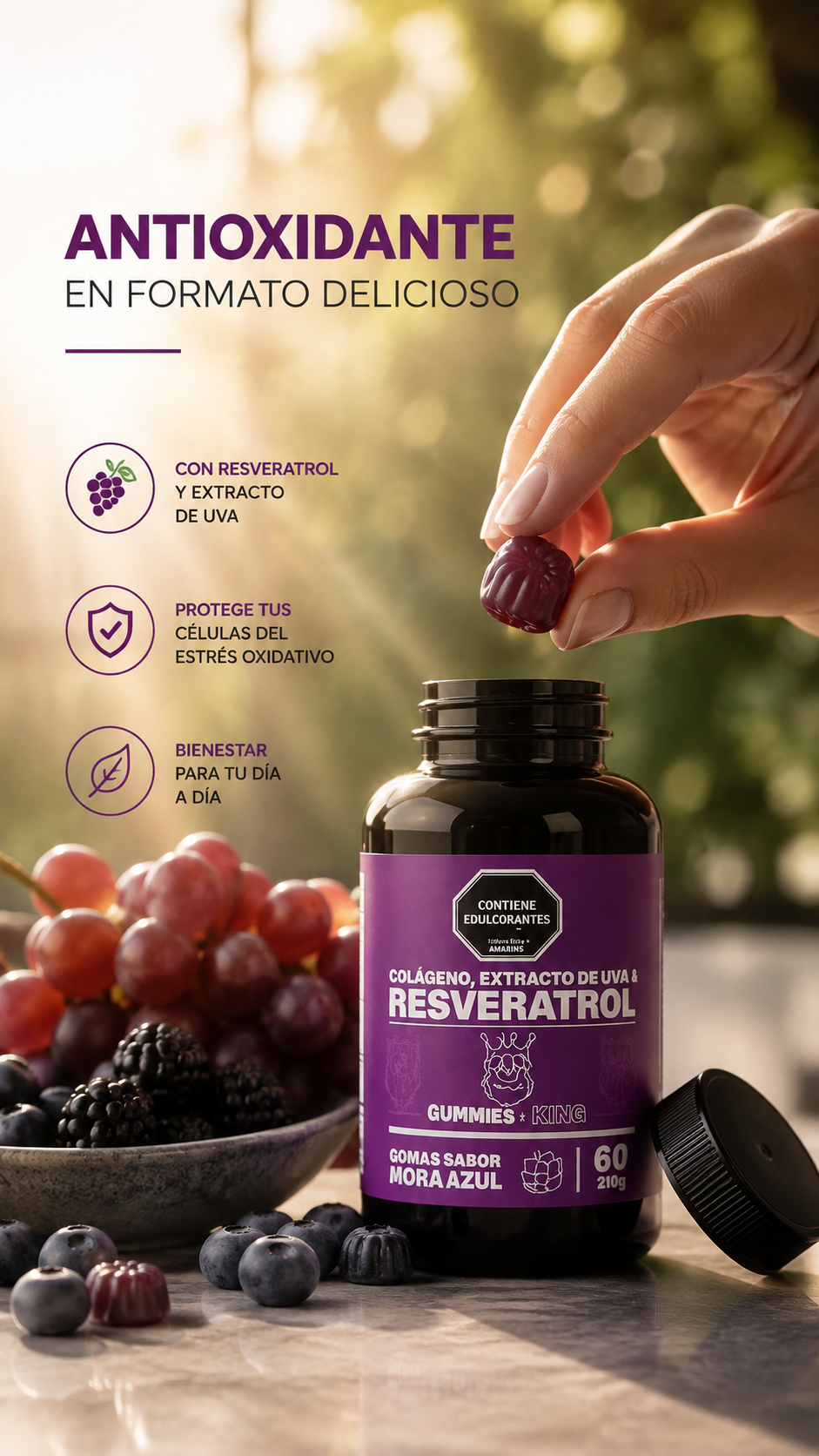 GOMAS DE RESVERATROL